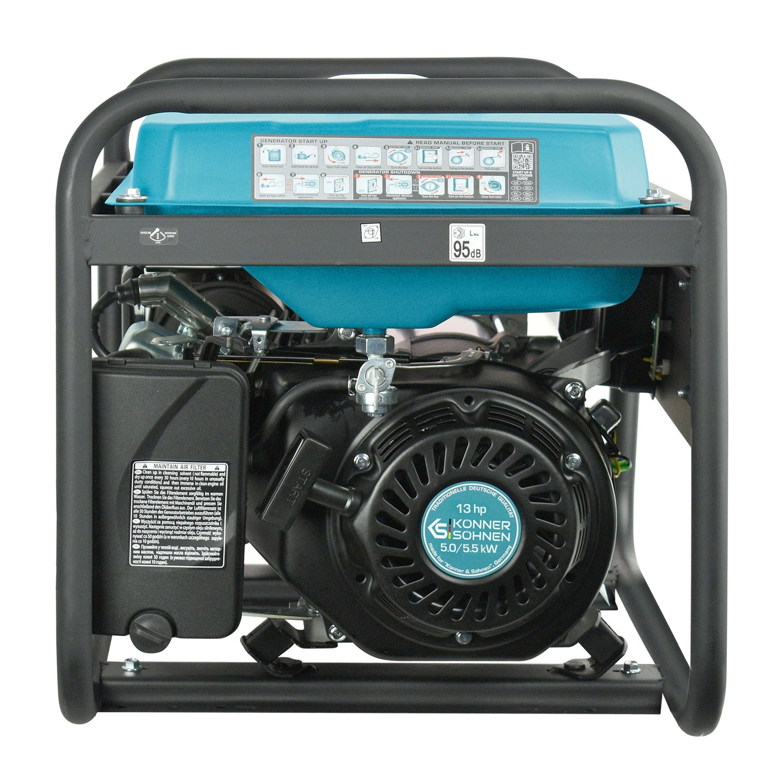 Bensiinigeneraator "Könner & Söhnen" KS 7000E