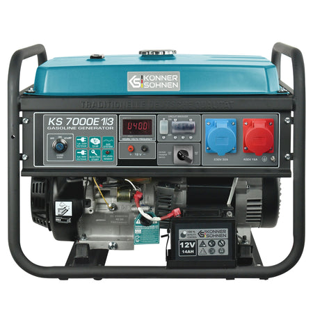 Bensiinigeneraator "Könner & Söhnen" KS 7000E 1/3