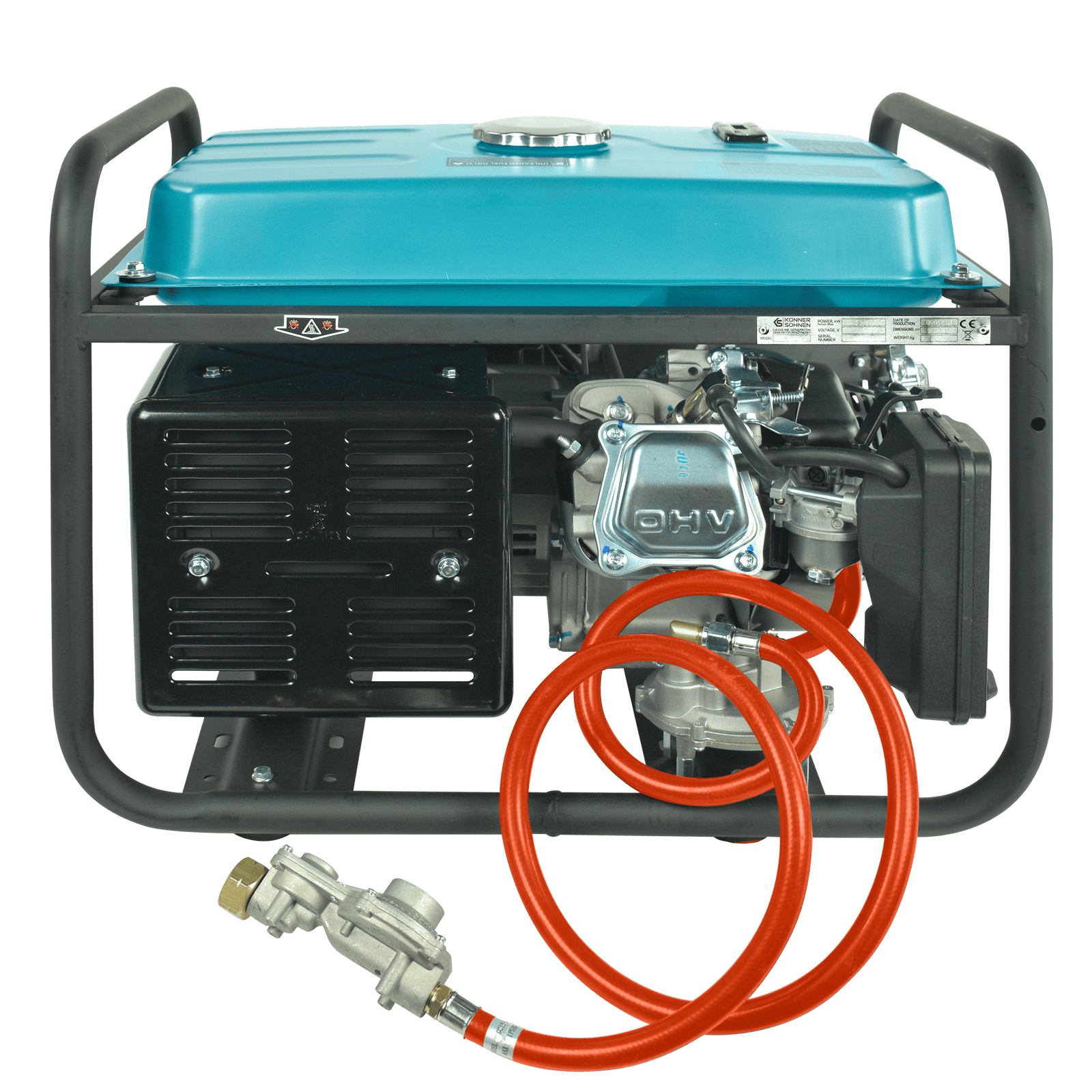 LPG/Bensiin Generaator "Könner & Söhnen" KS 7000E G