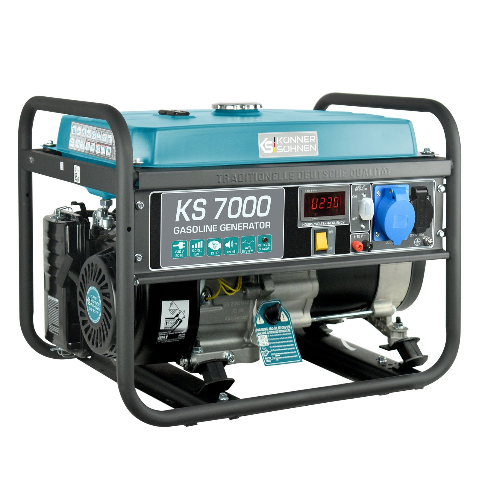 Bensiinigeneraator "Könner & Söhnen" KS 7000