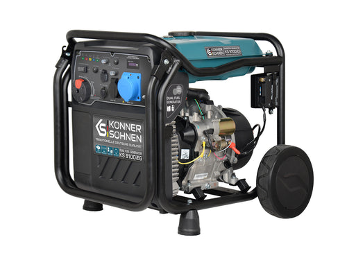 LPG/bensiini invertergeneraator KS 8100iEG
