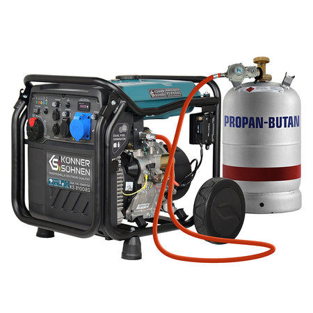 LPG/bensiini invertergeneraator KS 8100iEG