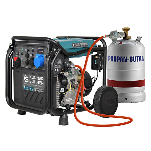 LPG/bensiini invertergeneraator KS 8100iEG