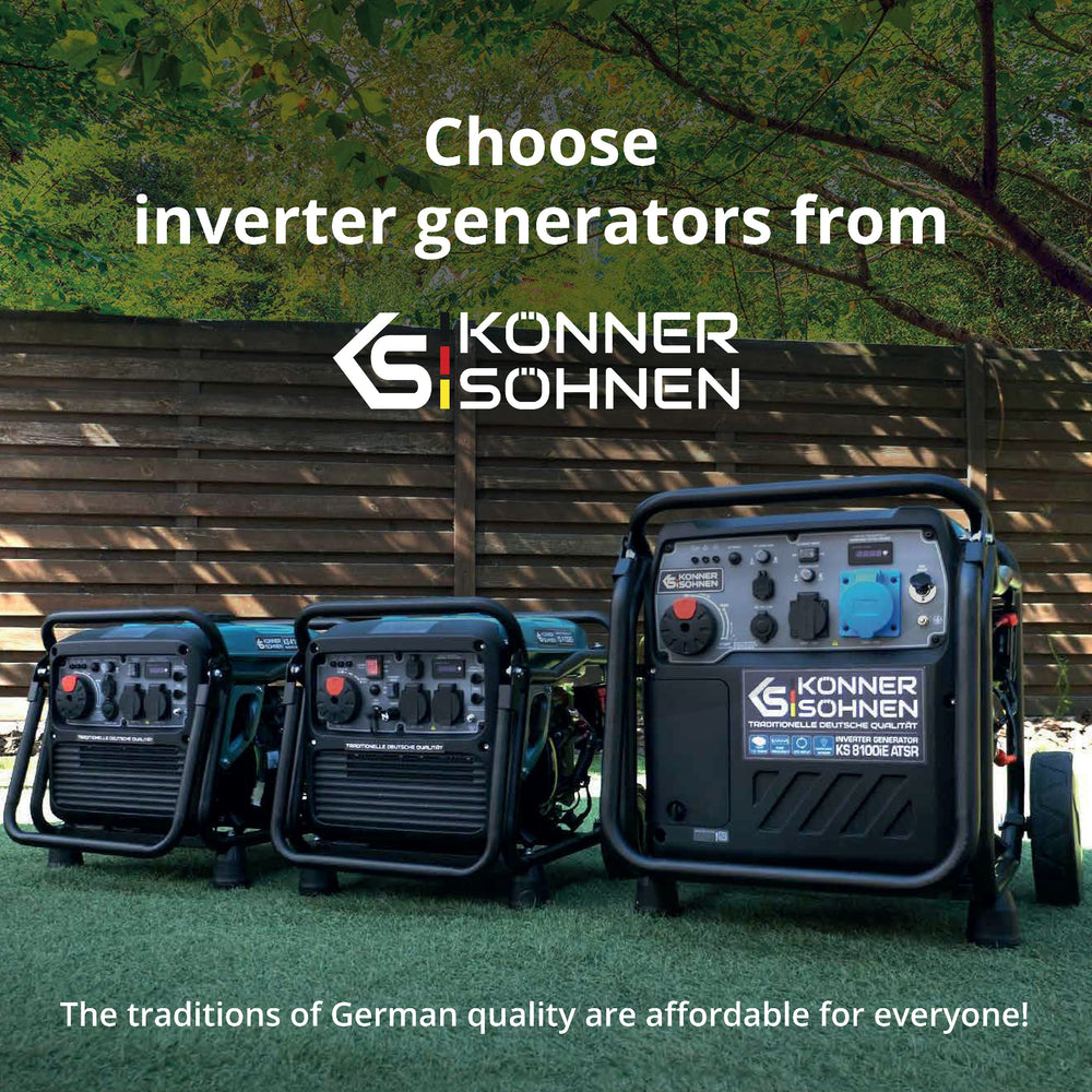 Invertergeneraator KS 8100iE 1/3 ATSR