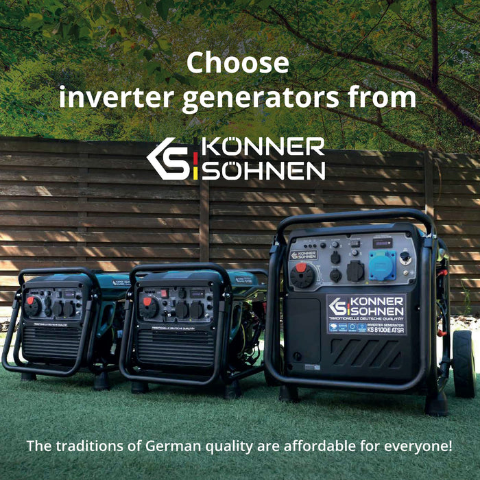 Invertergeneraator KS 8100iE 1/3 ATSR