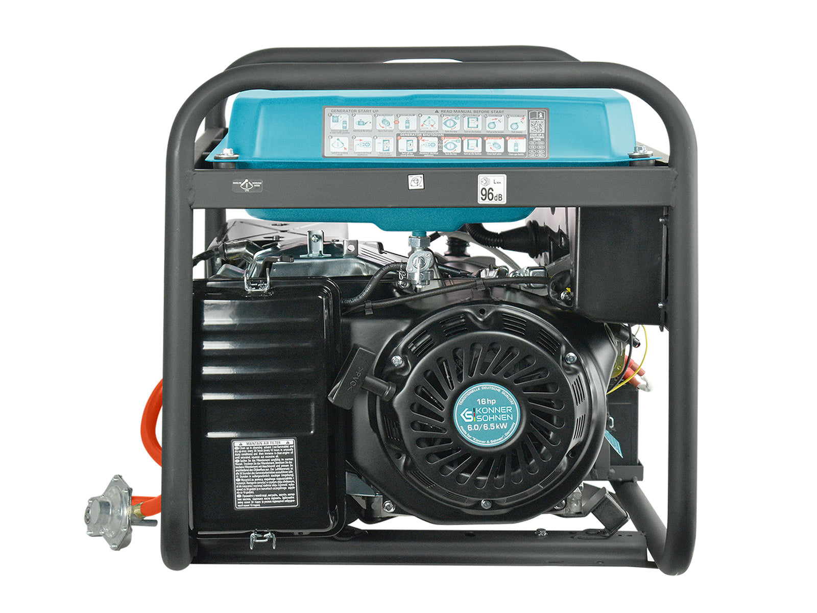 LPG/Bensiin Generaator "Könner & Söhnen" KS 9000E G