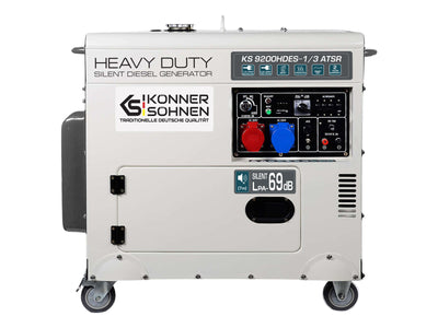 Diiselgeneraator "Könner & Söhnen" KS 9200HDES-1/3 ATSR (EURO V)