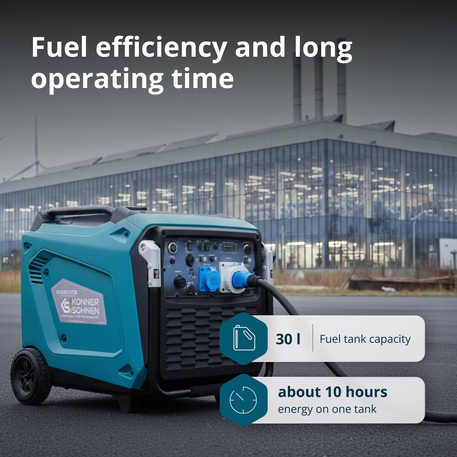 Inverter Generator KS 9500iE S ATSR