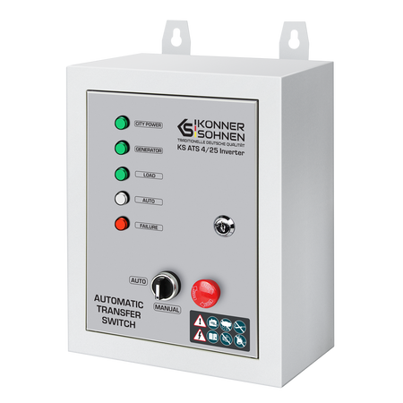 Automaatne Ülekandelüliti KS ATS 4/25 Inverter