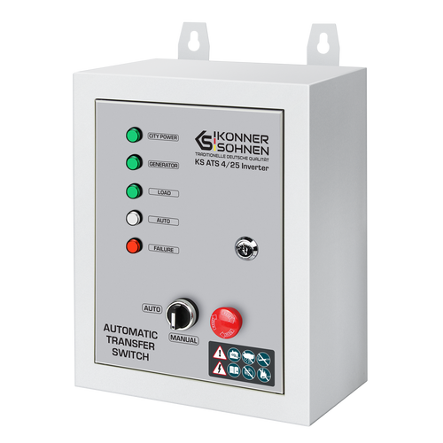 Automaatne Ülekandelüliti KS ATS 4/25 Inverter