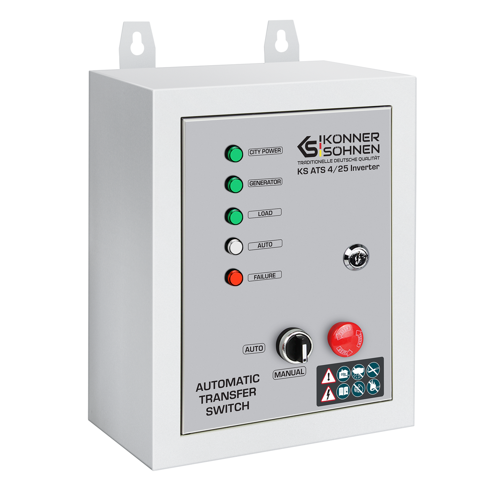 Automaatne Ülekandelüliti KS ATS 4/25 Inverter