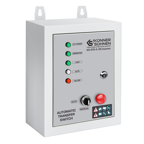 Automaatne Ülekandelüliti KS ATS 4/25 Inverter