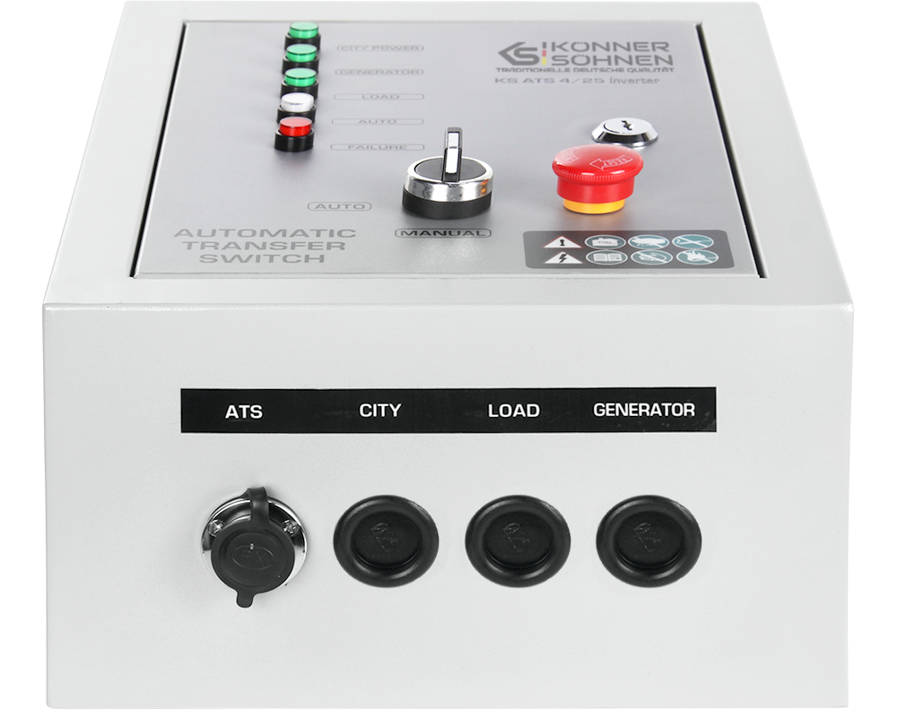 Automaatne Ülekandelüliti KS ATS 4/25 Inverter