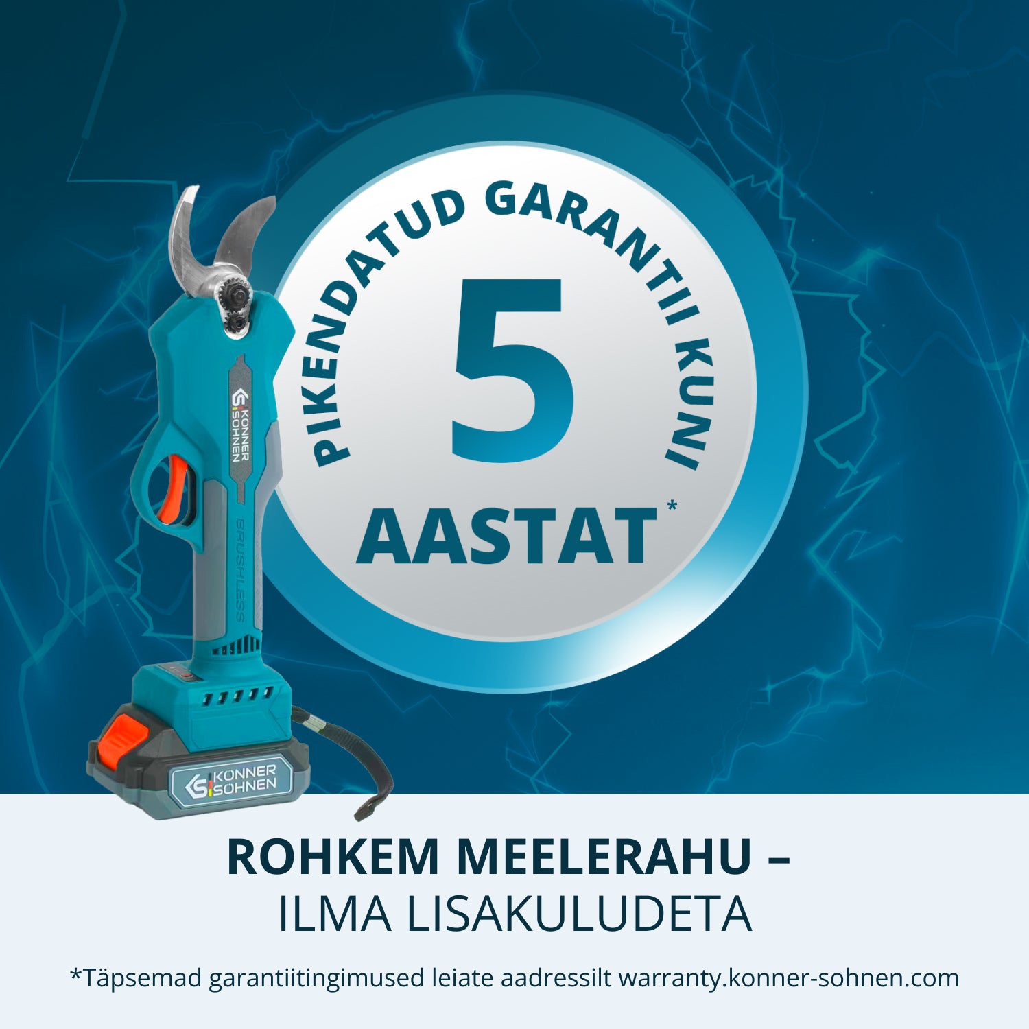 Juhtmeta Elektrilised Pügikäärid KS CPS20V-32 Korpus