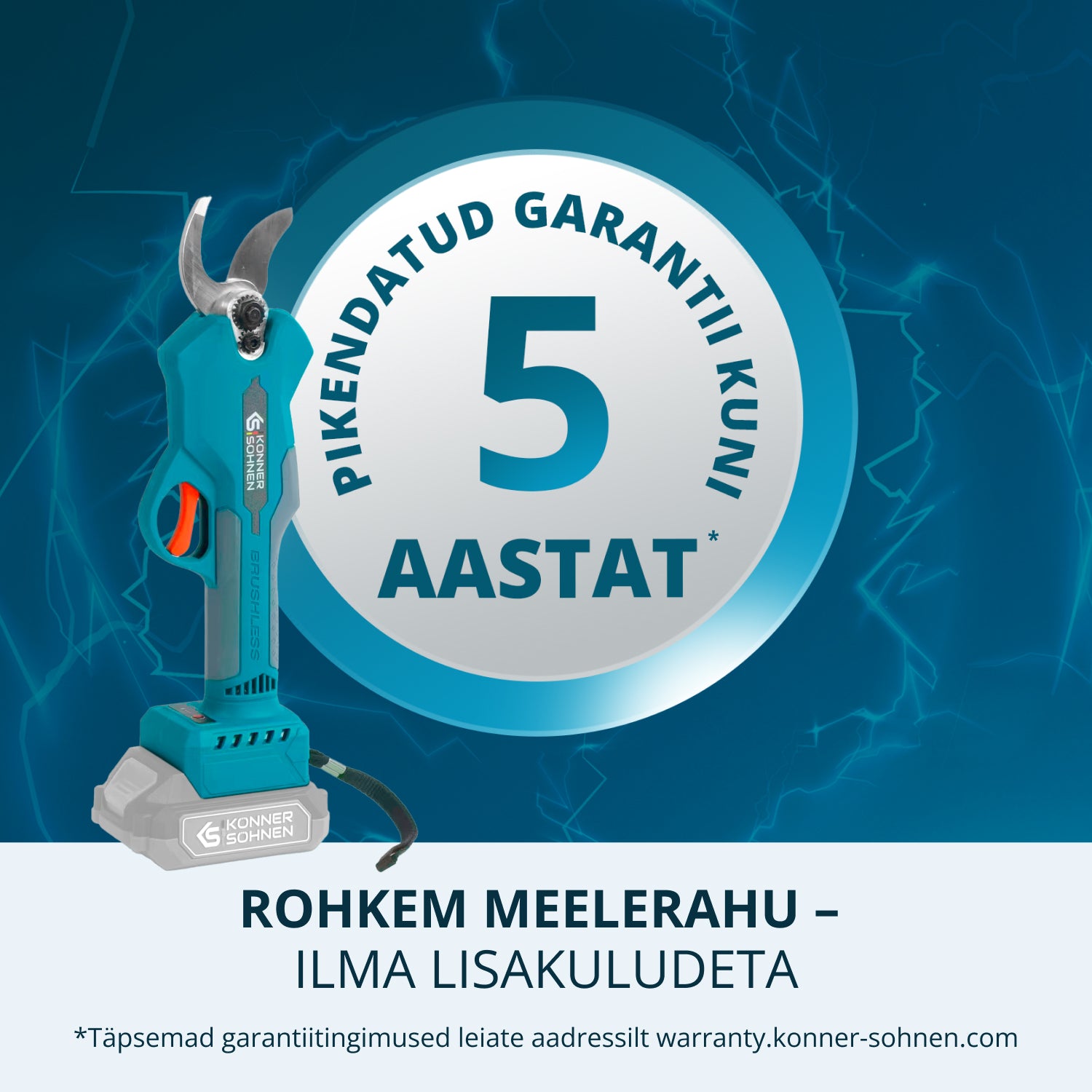 Juhtmeta Elektrilised Pügikäärid KS CPS20V-32