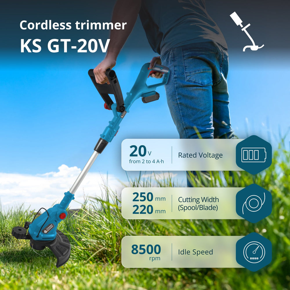 Juhtmeta trimmer KS GT-20V