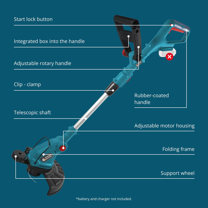 Juhtmeta trimmer KS GT-20V