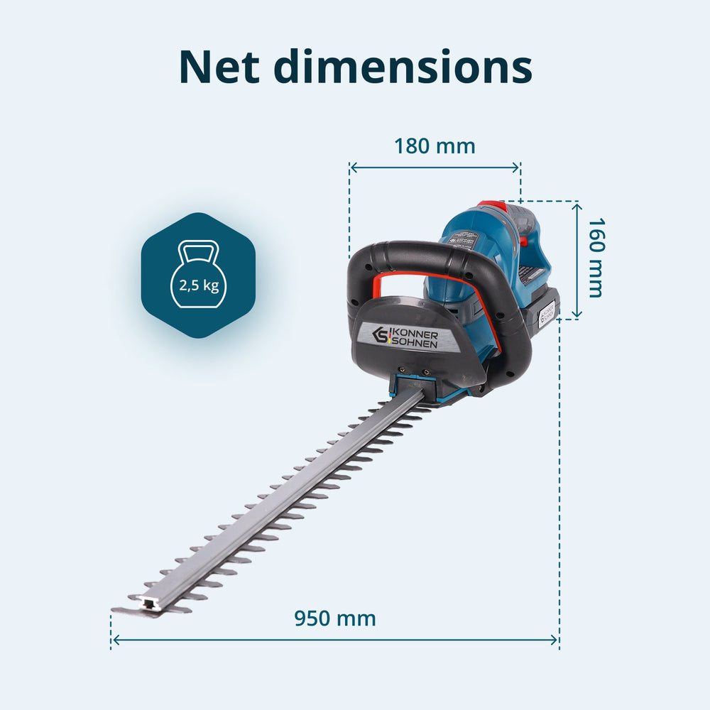 Cordless Hedge Trimmer KS HT-20V