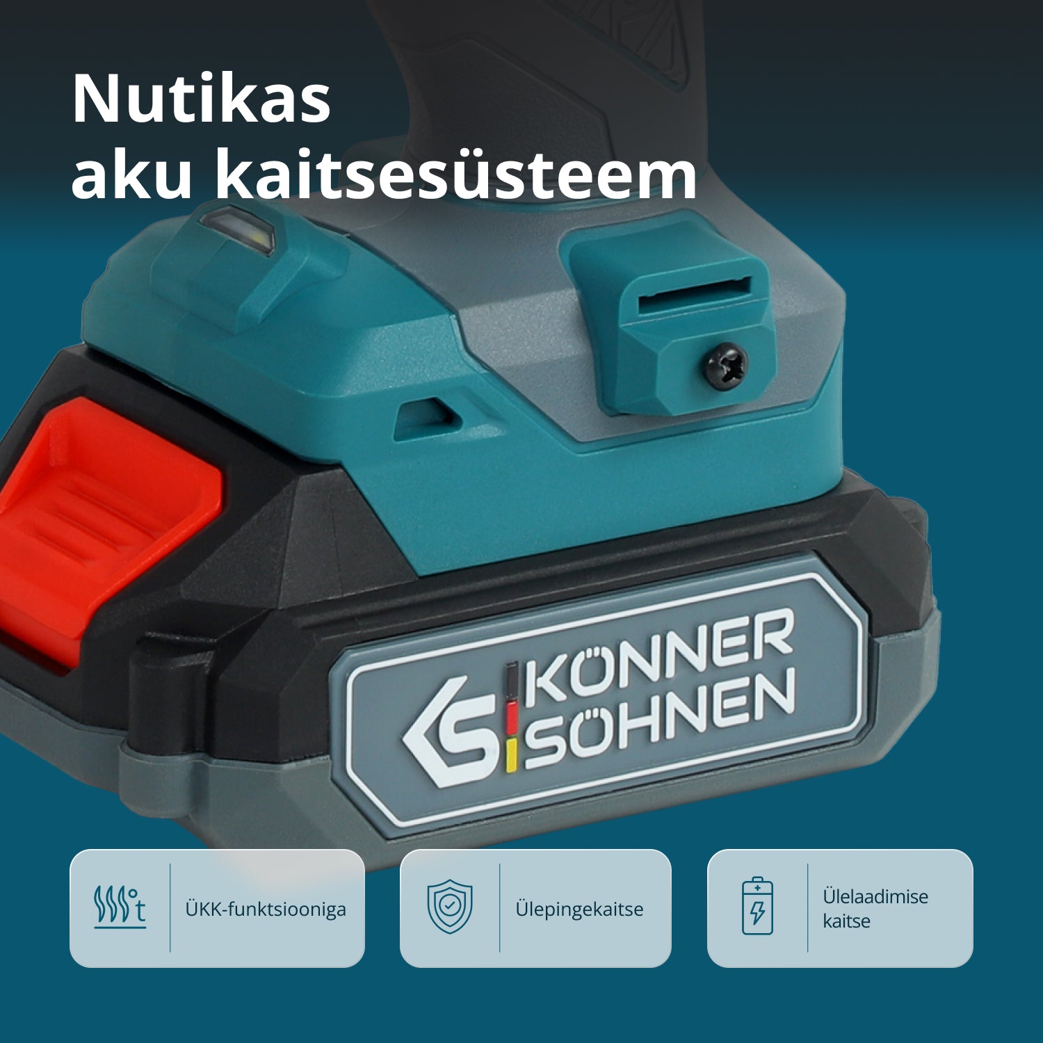 Juhtmevaba Meistrikomplekt KS ID20V-60 KIT 74