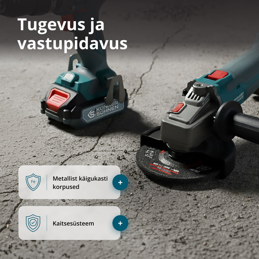 Juhtmevaba Meistrikomplekt KS IDAGB 20V KOMPLEKT 1