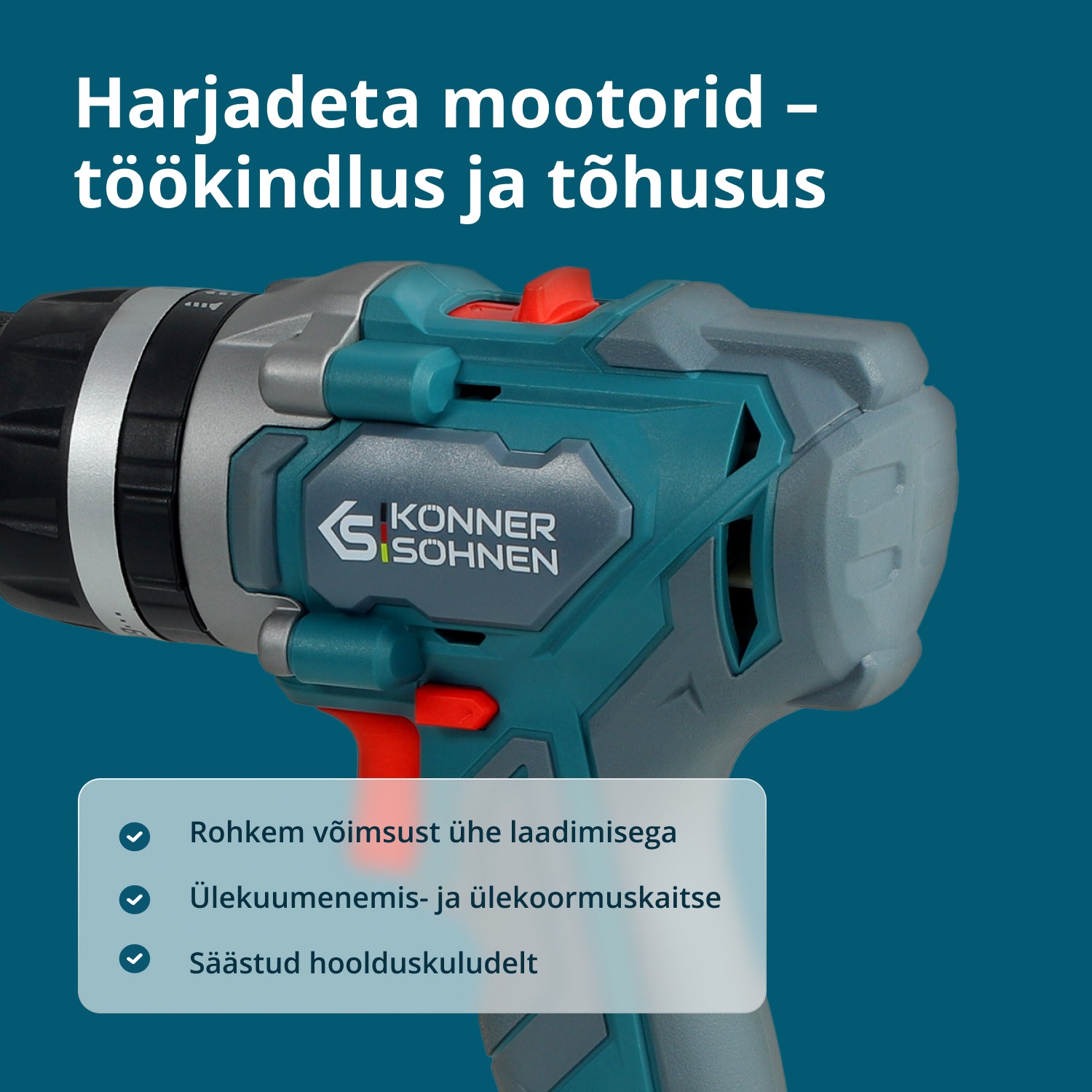 Juhtmevaba Meistrikomplekt 2in1 KS IDISD 20V KOMPLEKT 2