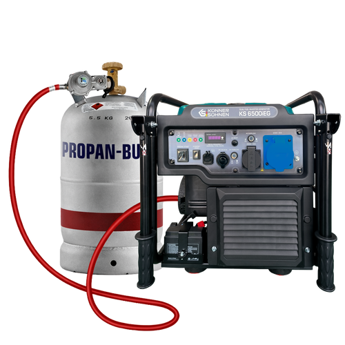 Kahekütuseline invertergeneraator KS 6500iEG