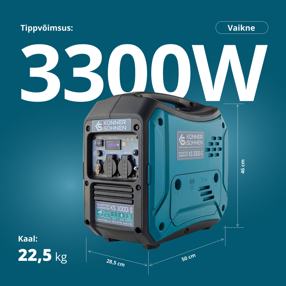 Invertergeneraator KS 3000i S