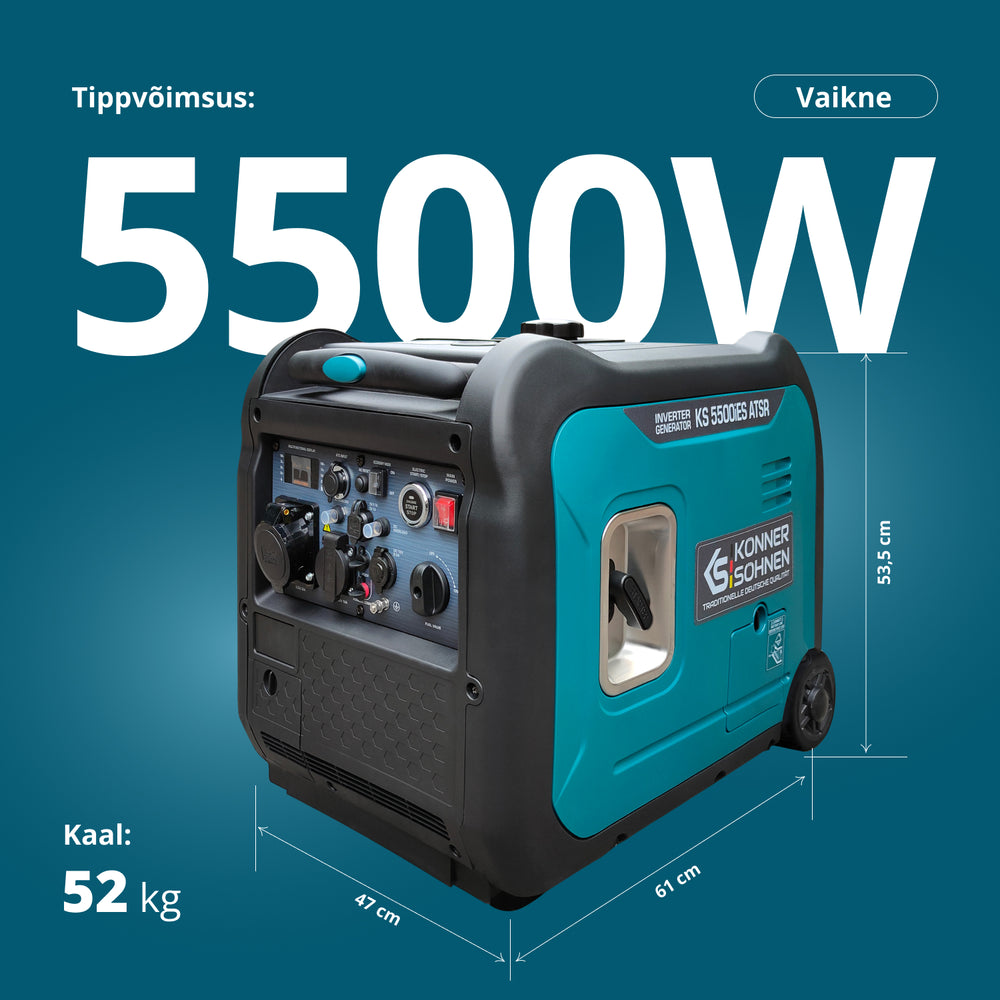 Invertergeneraator KS 5500iE S ATSR