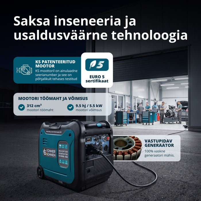 Invertergeneraator KS 5500iE S ATSR