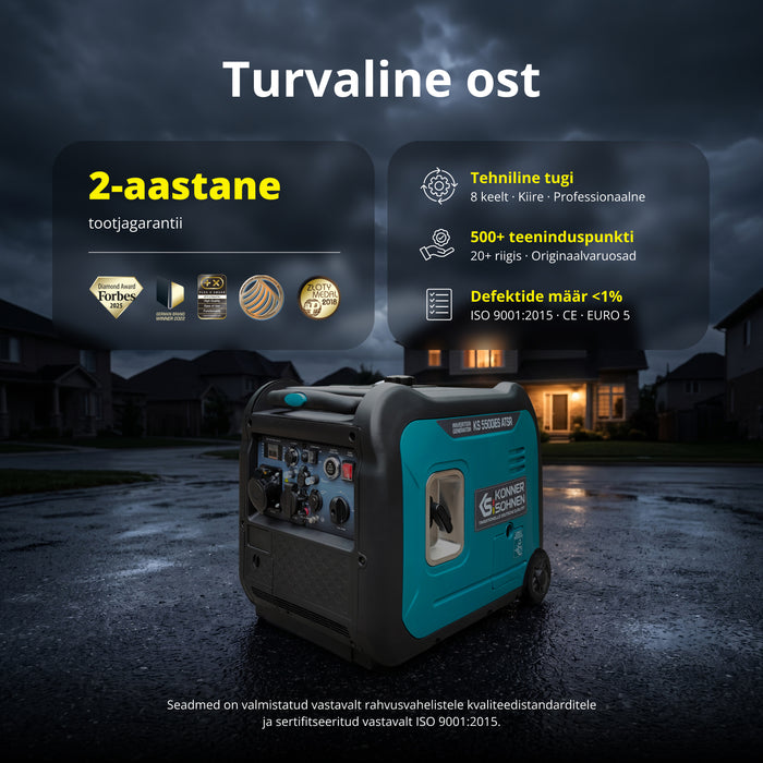 Invertergeneraator KS 5500iE S ATSR