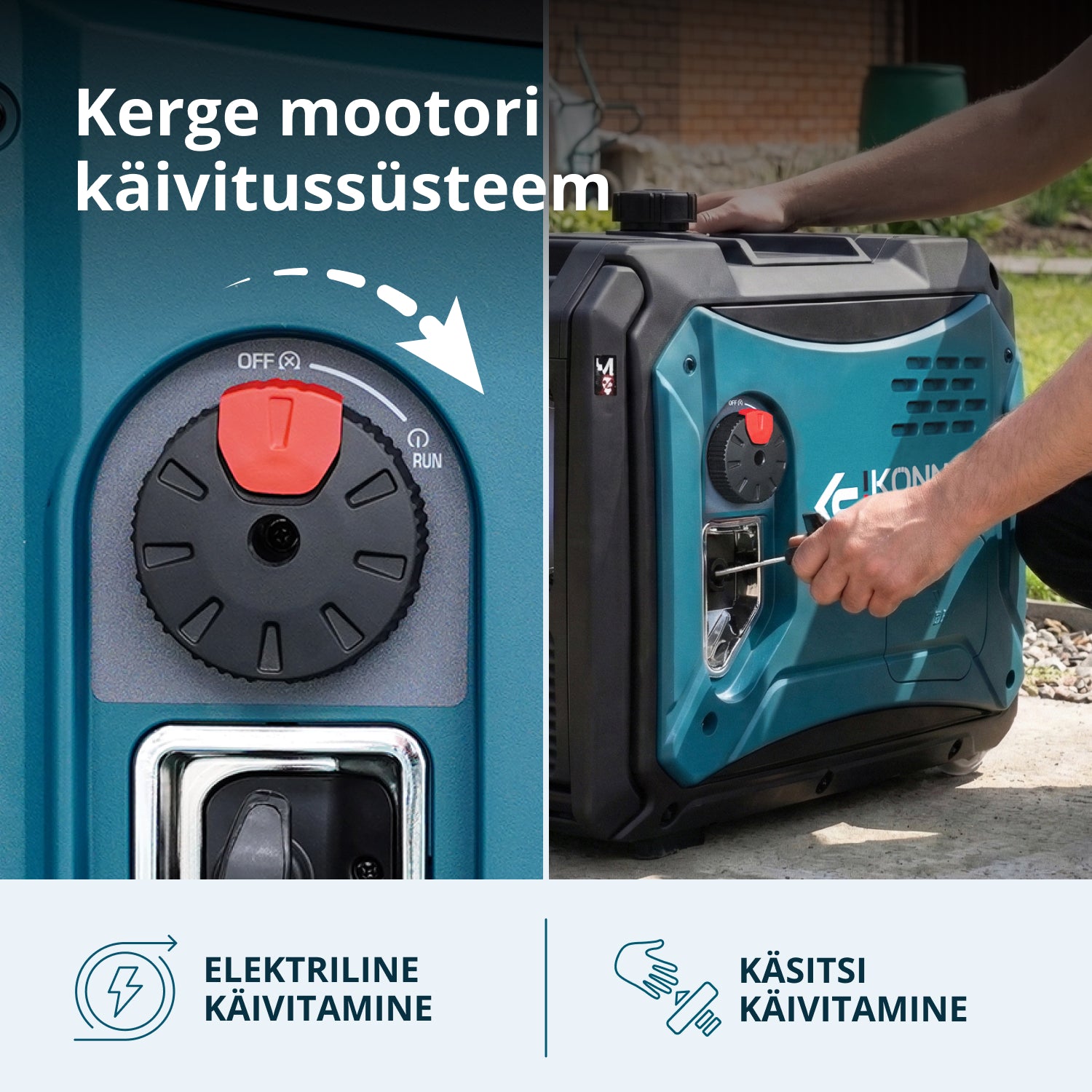 Invertergeneraator KS 6000iE S