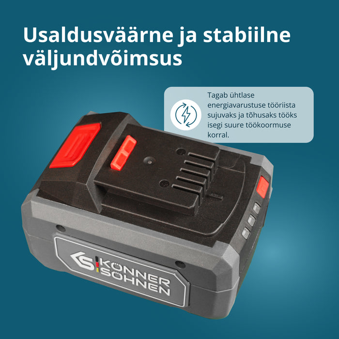 20V liitiumaku KS 20V6-2