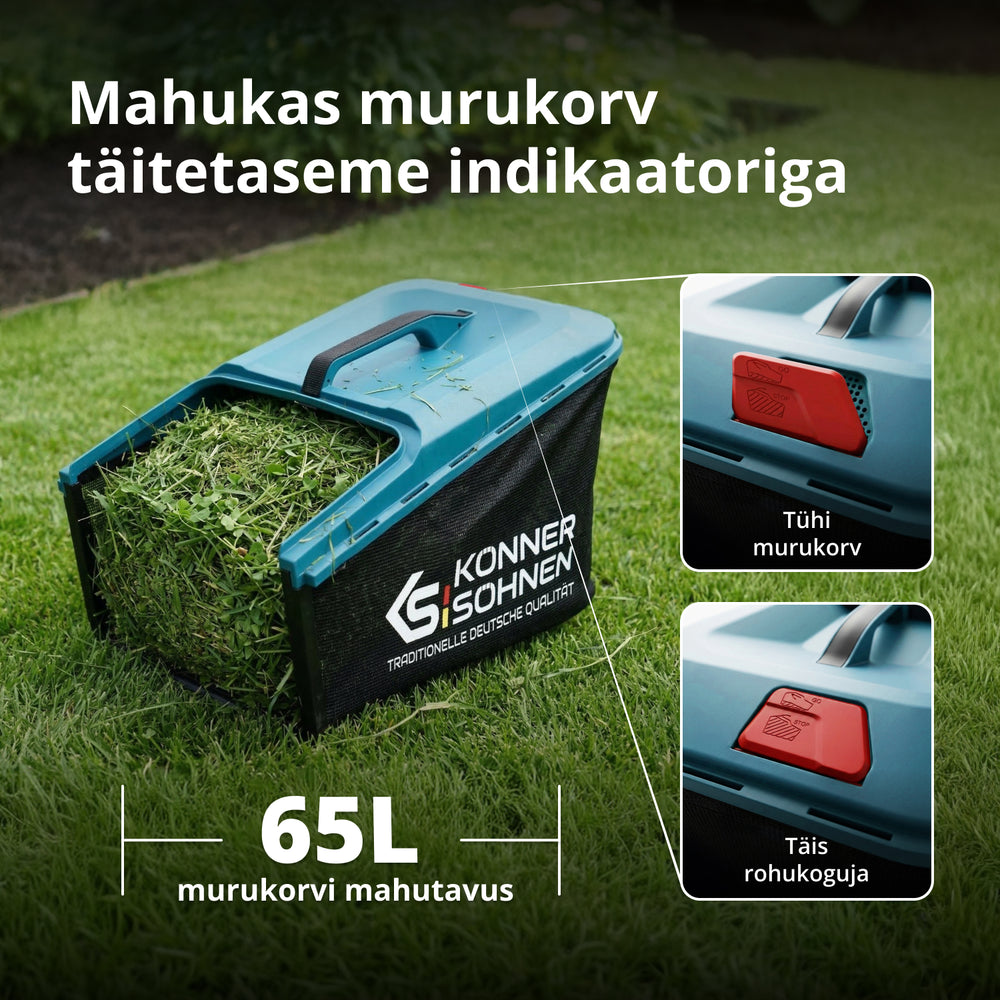 Bensiinimootoriga muruniiduk KS 56LMG-SP