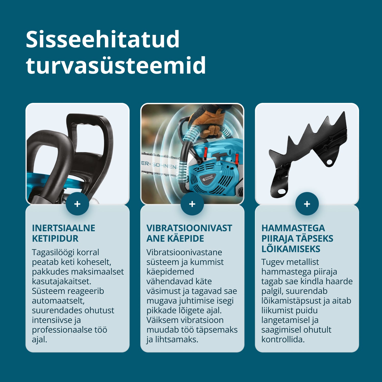 Bensiinimootorsaag KS CS40G-20