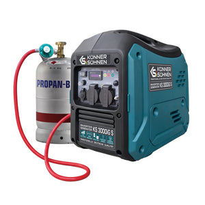 LPG/bensiini invertergeneraator KS 3000iG S