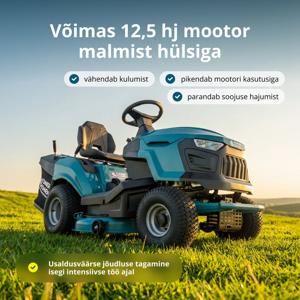 Bensiinimootoriga murutraktor KS 98TMG-H