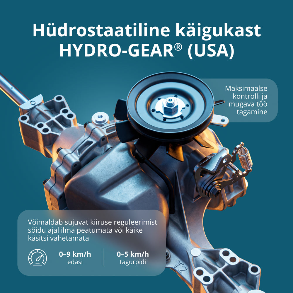 Bensiinimootoriga murutraktor KS 98TMG-H