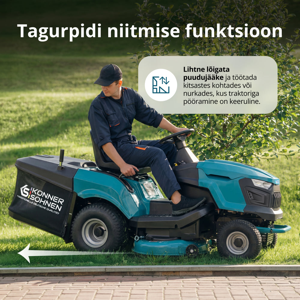 Bensiinimootoriga murutraktor KS 98TMG-H