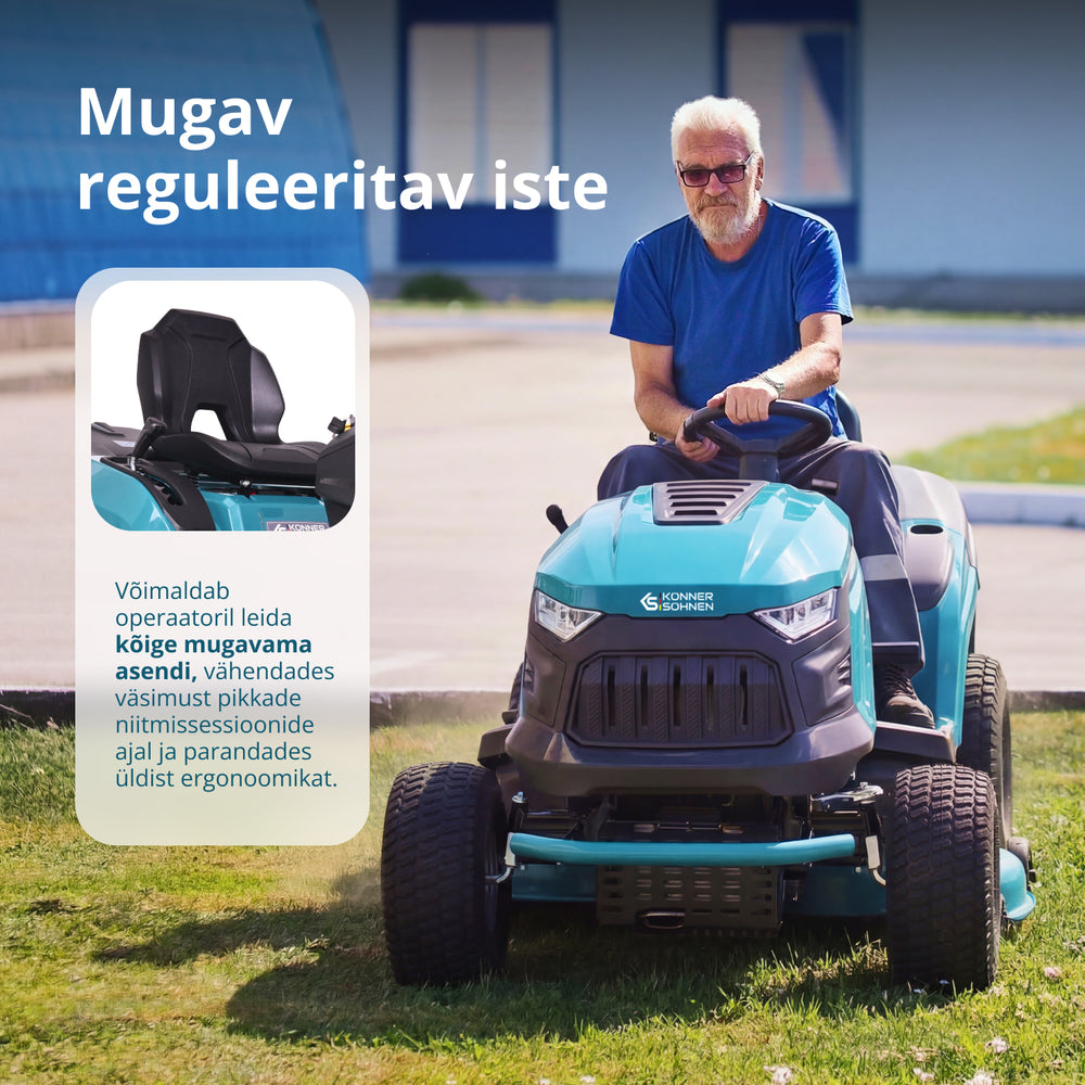 Bensiinimootoriga murutraktor KS 98TMG-H