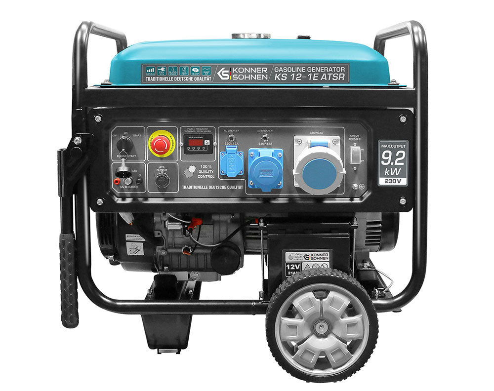Bensiinigeneraator "Könner & Söhnen" KS 12-1E ATSR