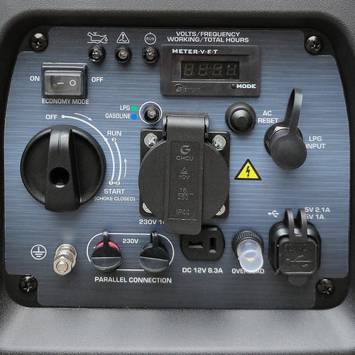 Ergonomic control panel