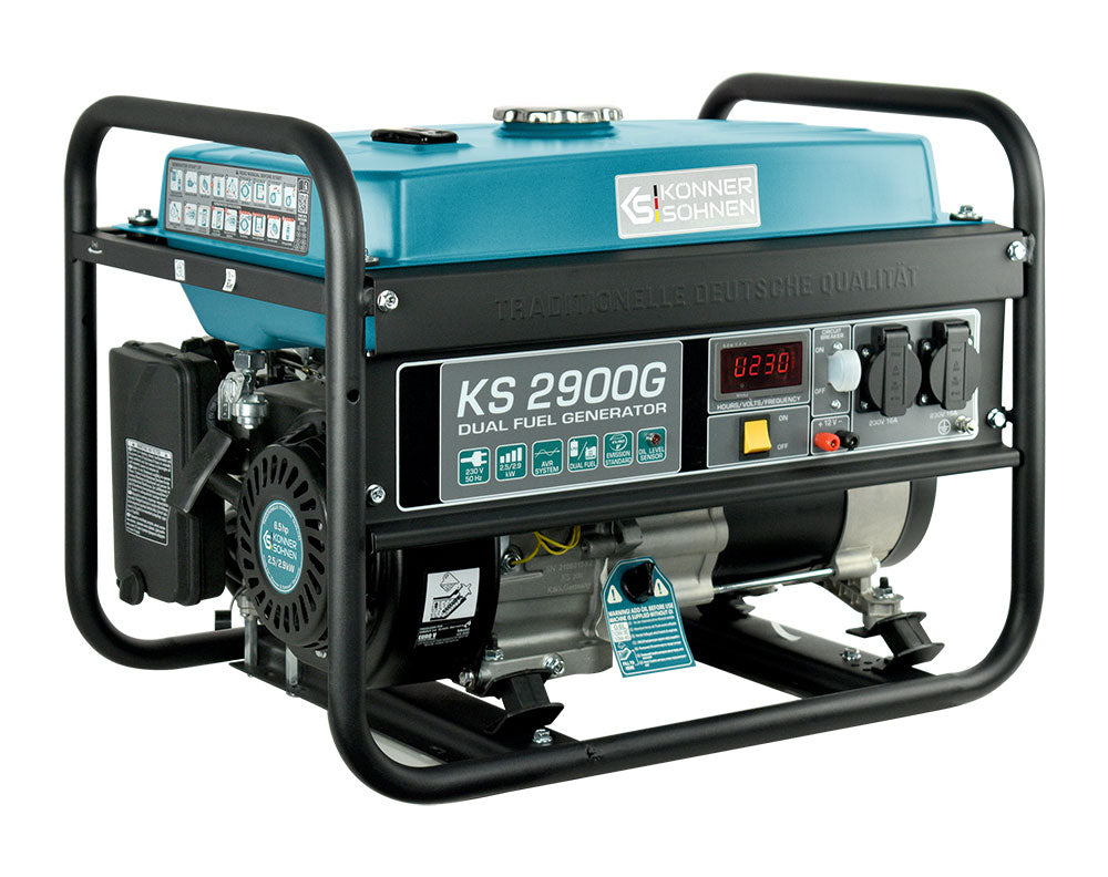 LPG/Bensiin Generaator "Könner & Söhnen" KS 2900G