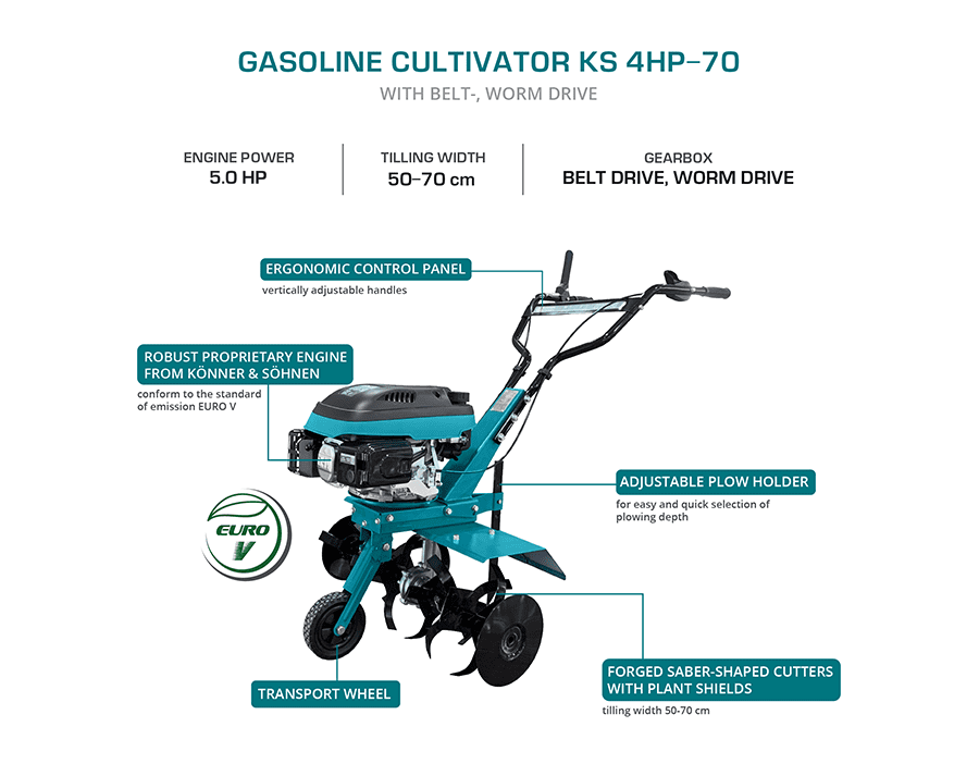 Bensiinimuldur KS 4HP-70