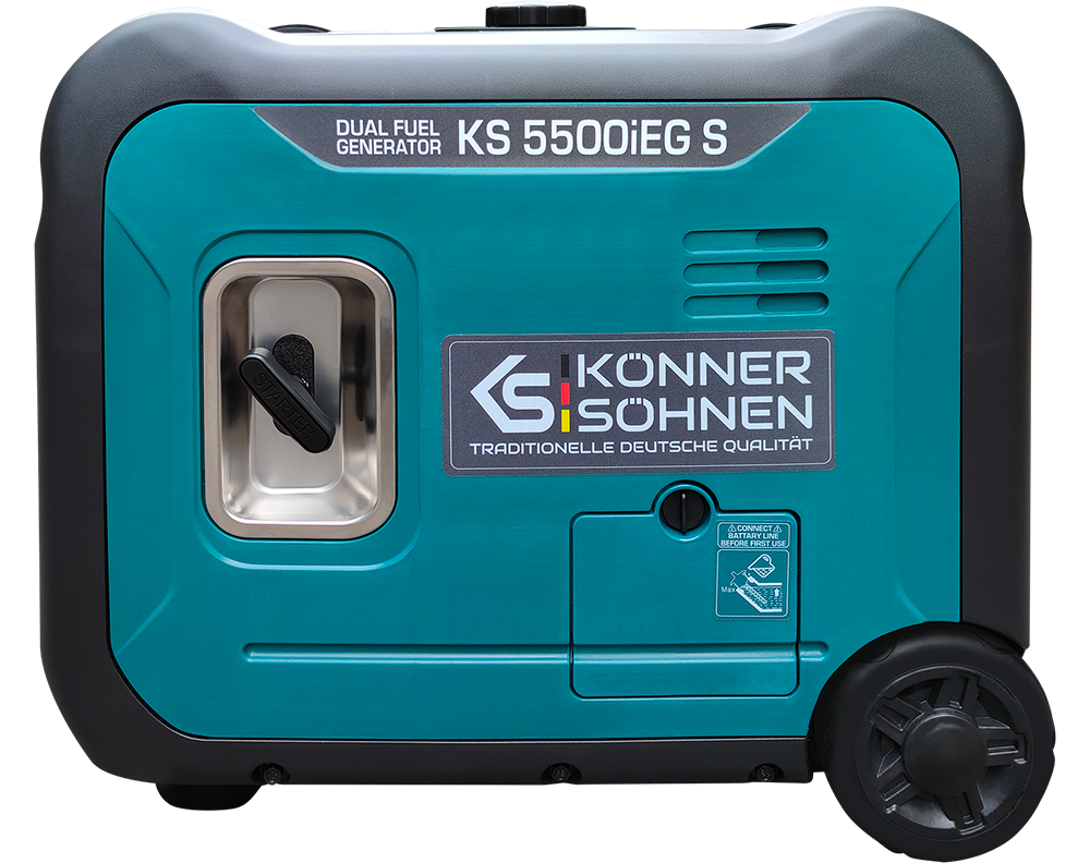 LPG/bensiin invertergeneraator KS 5500iEG S
