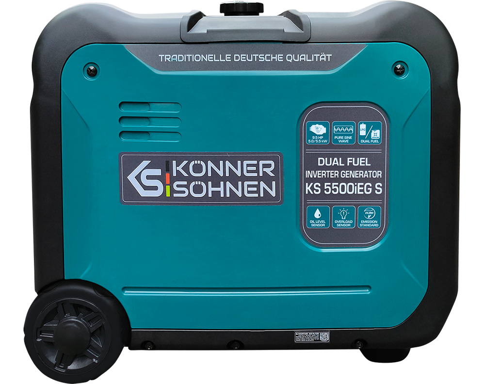 LPG/bensiin invertergeneraator KS 5500iEG S