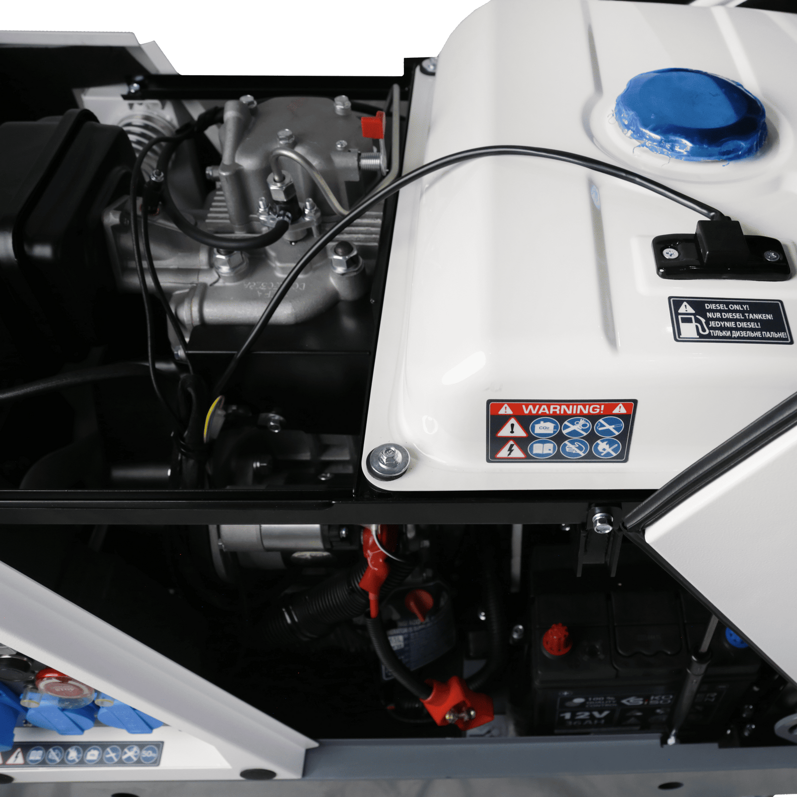 Diisel-invertergeneraator helikindlas korpuses KS 6500iDE S ATSR