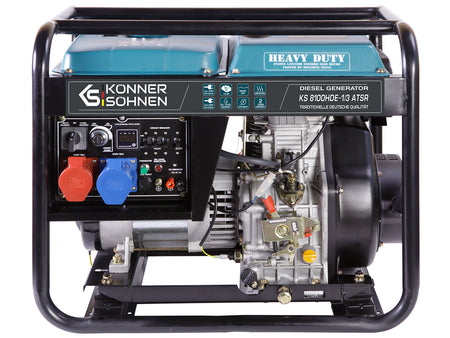 Diiselgeneraator "Könner & Söhnen" KS 8100HDE-1/3 ATSR (EURO V)