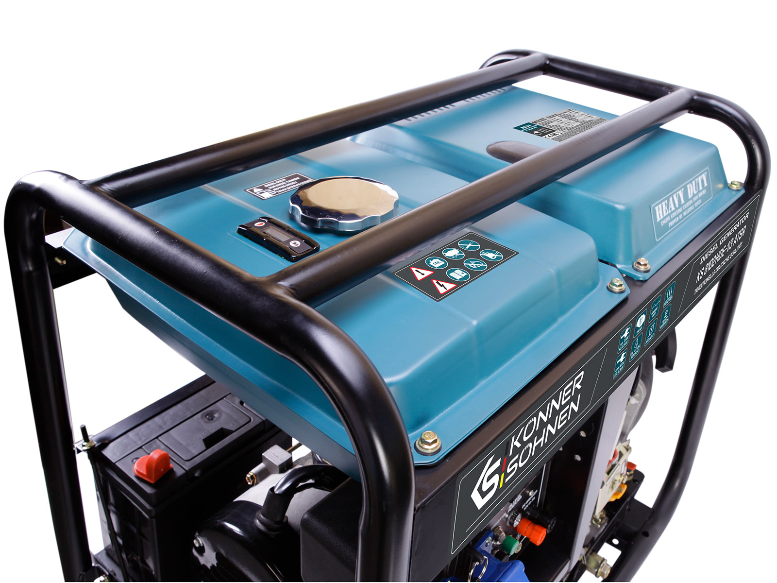 Diiselgeneraator "Könner & Söhnen" KS 8100HDE-1/3 ATSR (EURO V)