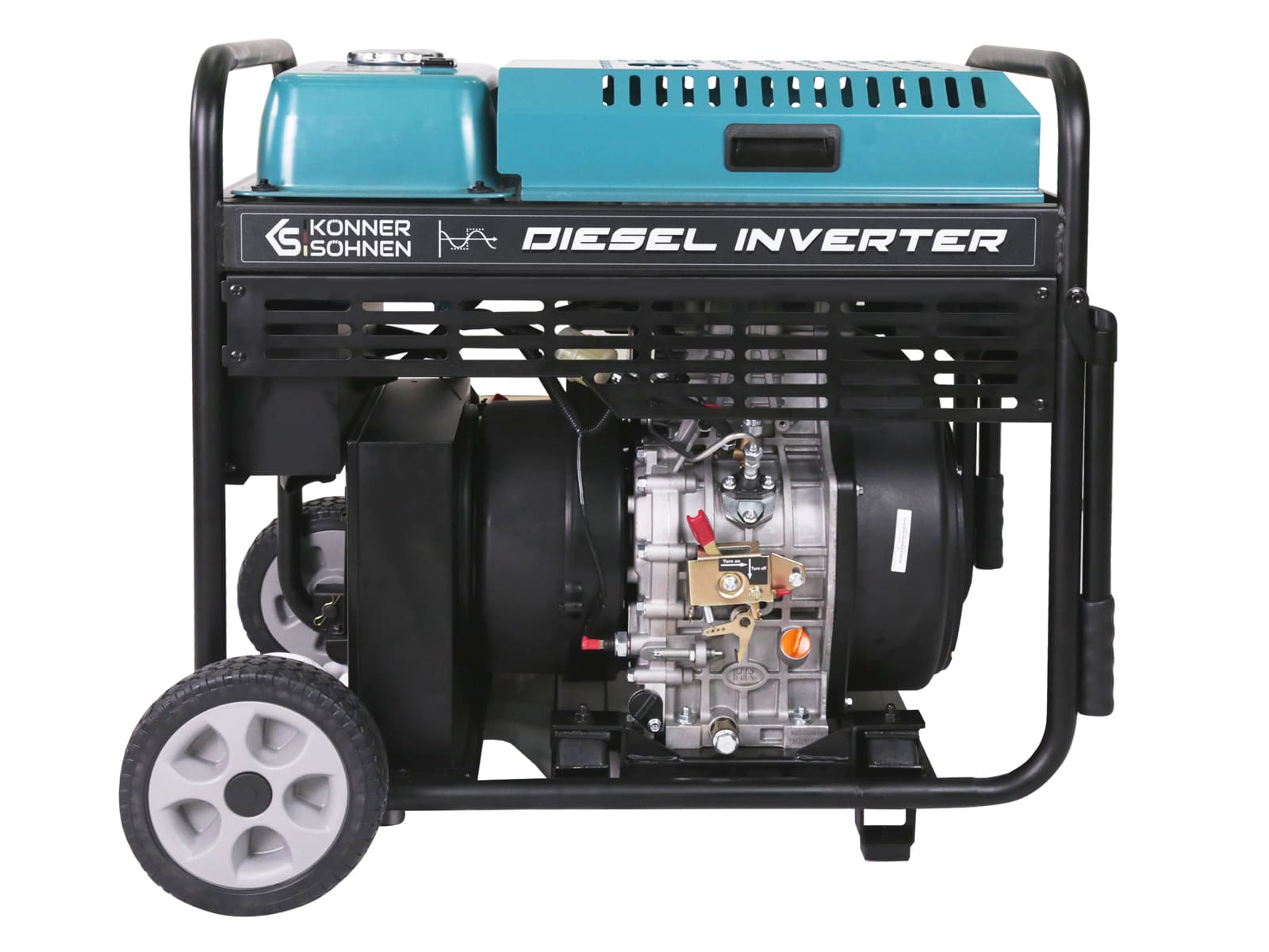 Diisel invertergeneraator "Könner & Söhnen" KS 9500iDЕ ATSR
