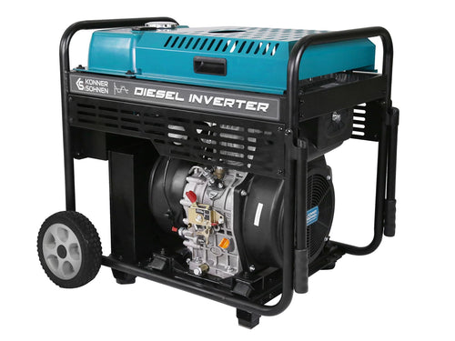 Diisel invertergeneraator "Könner & Söhnen" KS 9500iDЕ ATSR